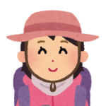 登山歴長いお姉さん